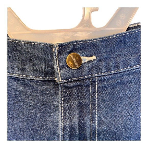 Men's CARHARTT B13 DST 40 X 32 Dungaree Denim Blue Jeans Carpenter Loose Fit - Picture 6 of 10